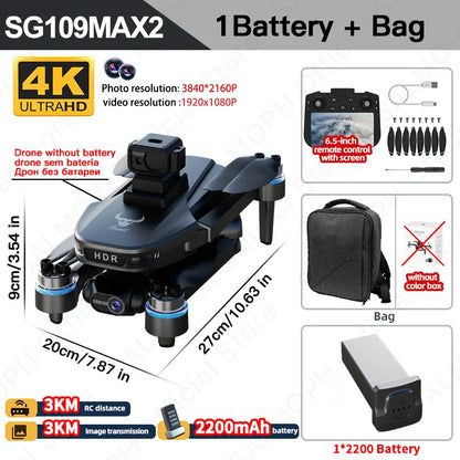 SG109 MAX2 GPS Professional Drone With 4K Camera