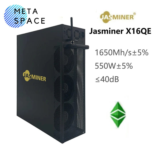 Jasminer X16QE 1650Mh/s ETC miner 6G Memory 550W