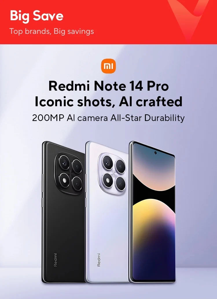 World Premiere Global Version Xiaomi Redmi Note 14