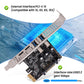 PCI Expansion Card 4-Ports (Type-C+A) USB 3.2 Expansion