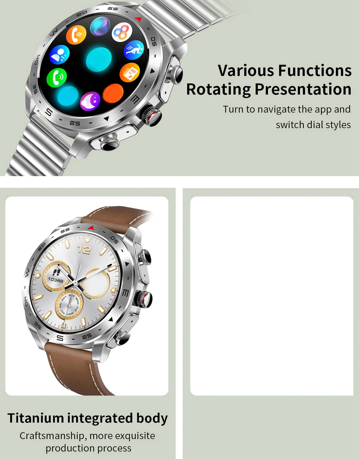 2024 New Smart Watch TWS 2-in-1 Bluetooth Earphones