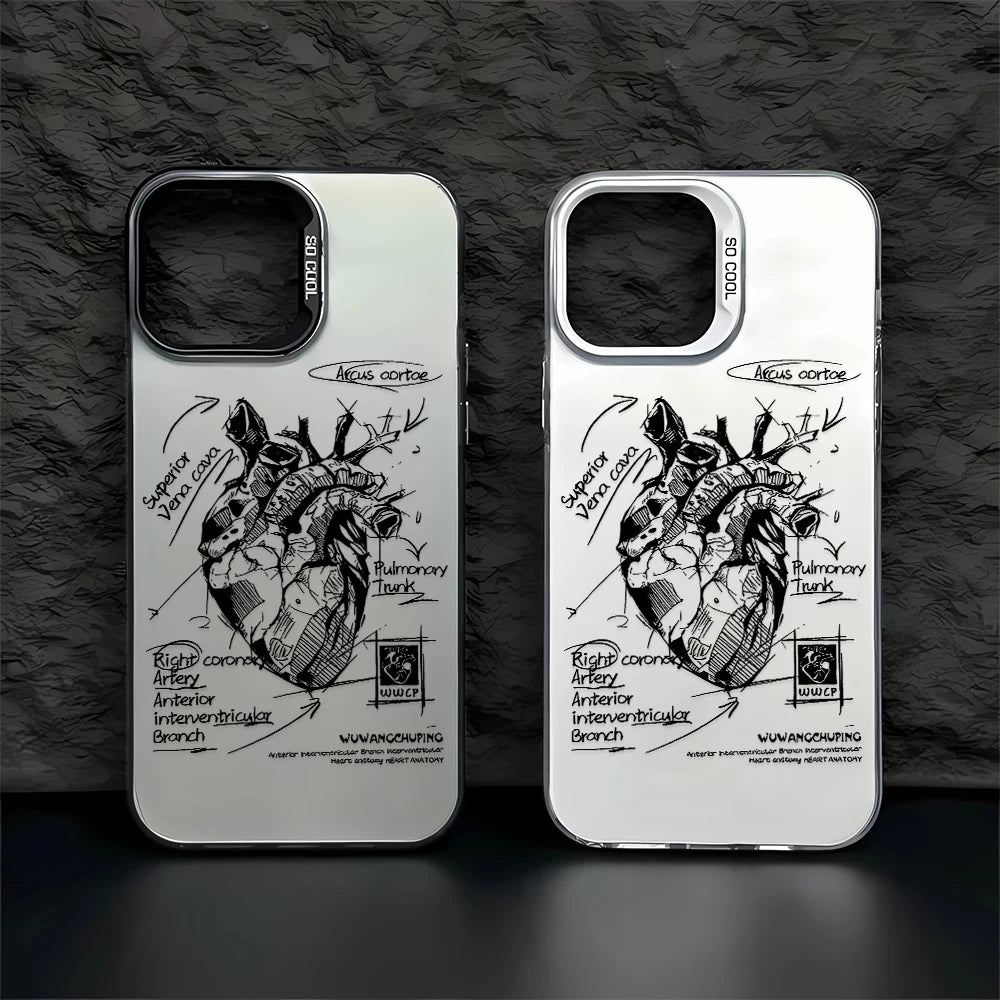 Creative Cardiovascular model Heart Medical Phone Case For