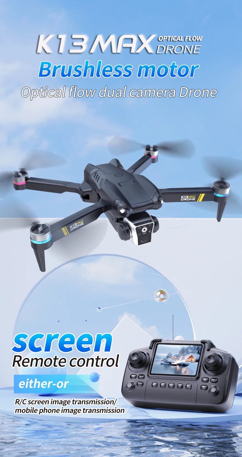 K13 MAX Drone 8K With HD Dual Camera