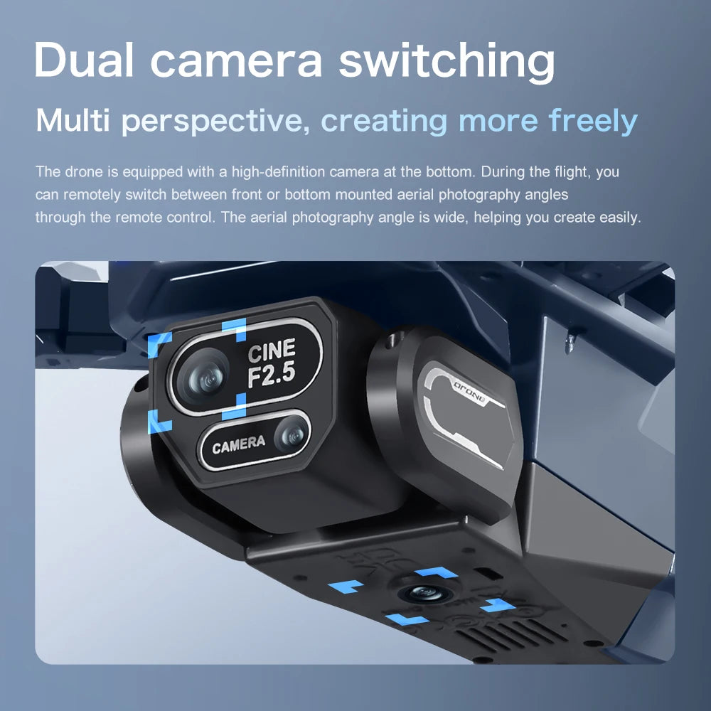 2025 NEW GT8 Rc Drone 8K Profesional HD