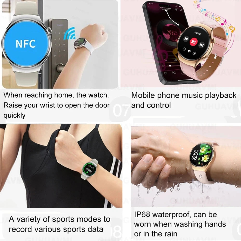 2025 New Lady Fashion Smart Watch women AMOLED
