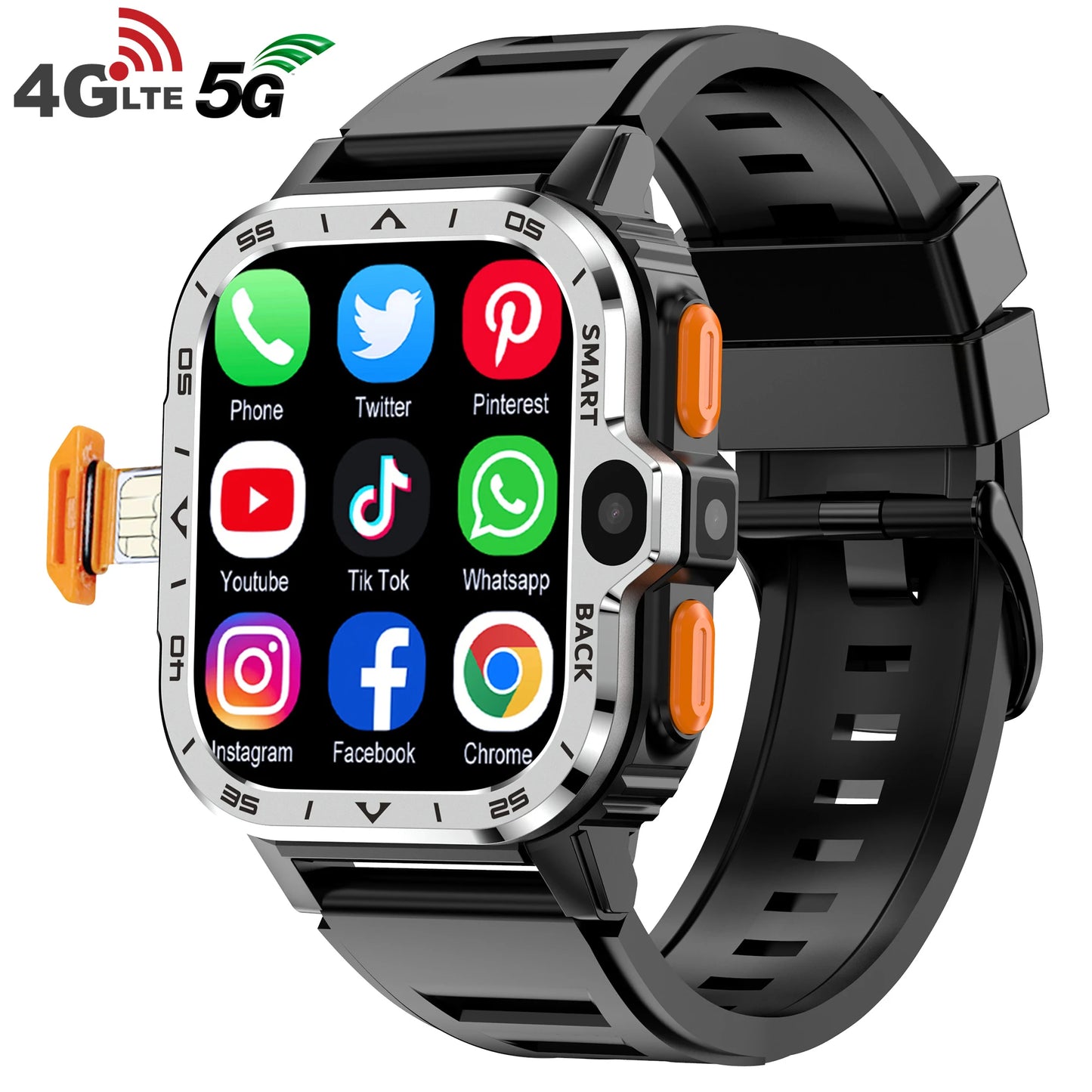 Valdus PGD Android Smart Watch Men GPS 16G/64G