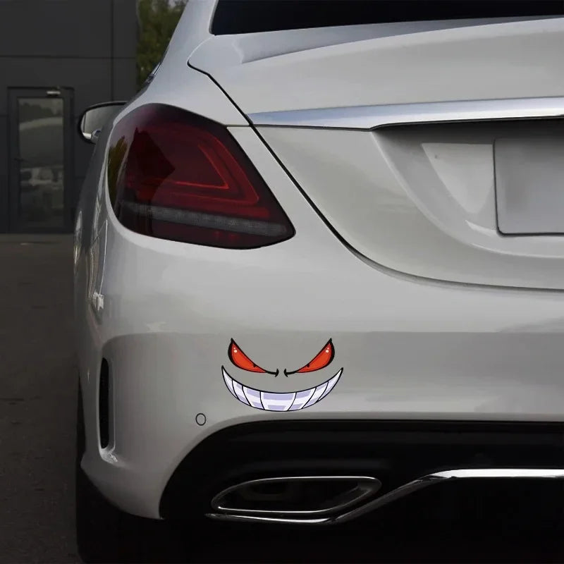 Funny Eye Stickers, Devil Stickers, Reflective and Waterproof