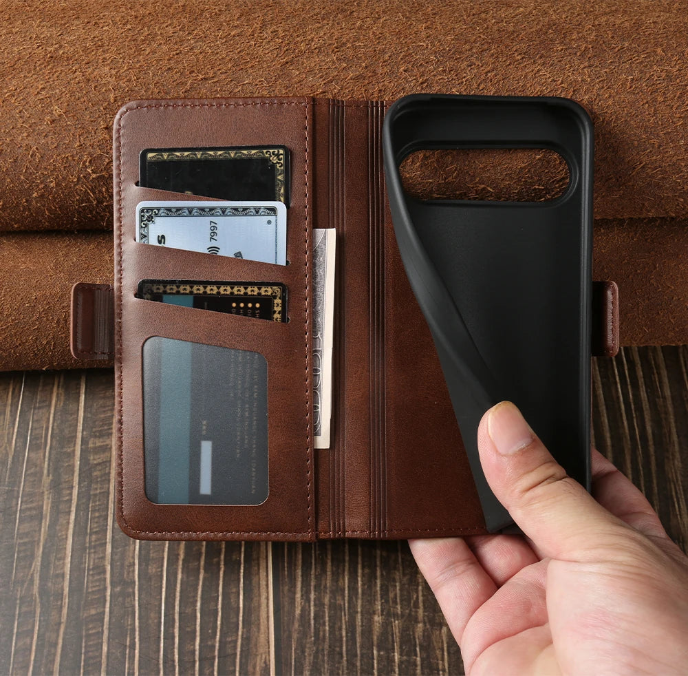 Luxury Leather Phone Case For Google Pixel 9