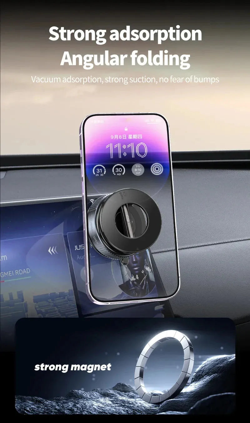 Magnetic Car Phone Holders Vacuum Suction Mobile Phone