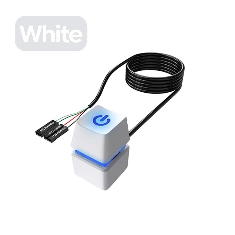 1.8M Desktop Computer Power Switch with LED Lights