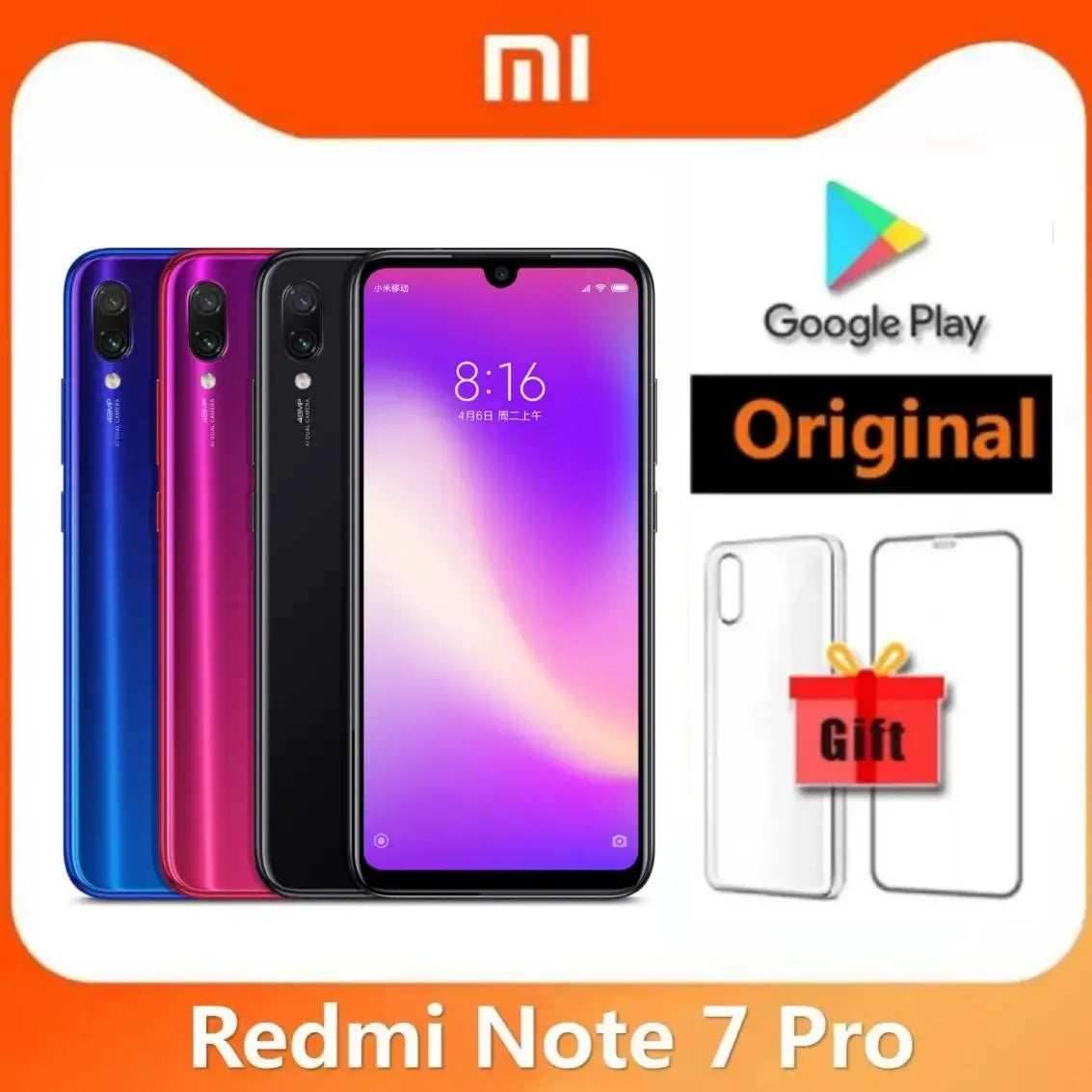Xiaomi Redmi Note 7 PRO Original Smartphone 6GB