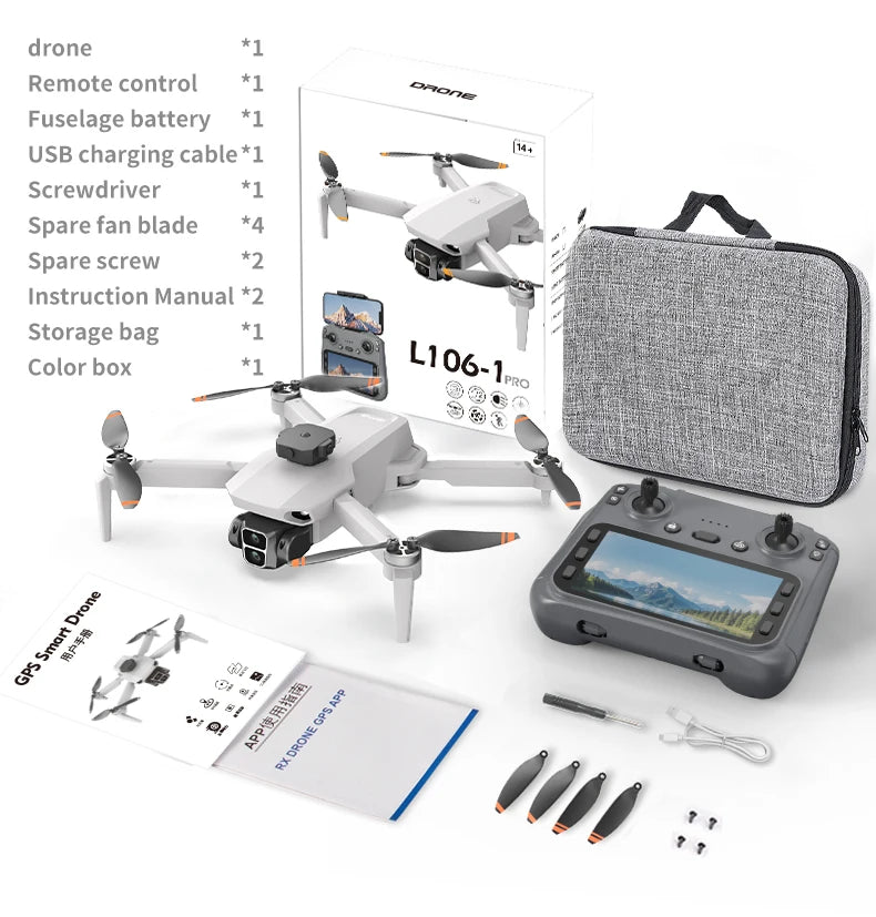 8K ESC Camera Obstacle Avoidance GPS Auto Return