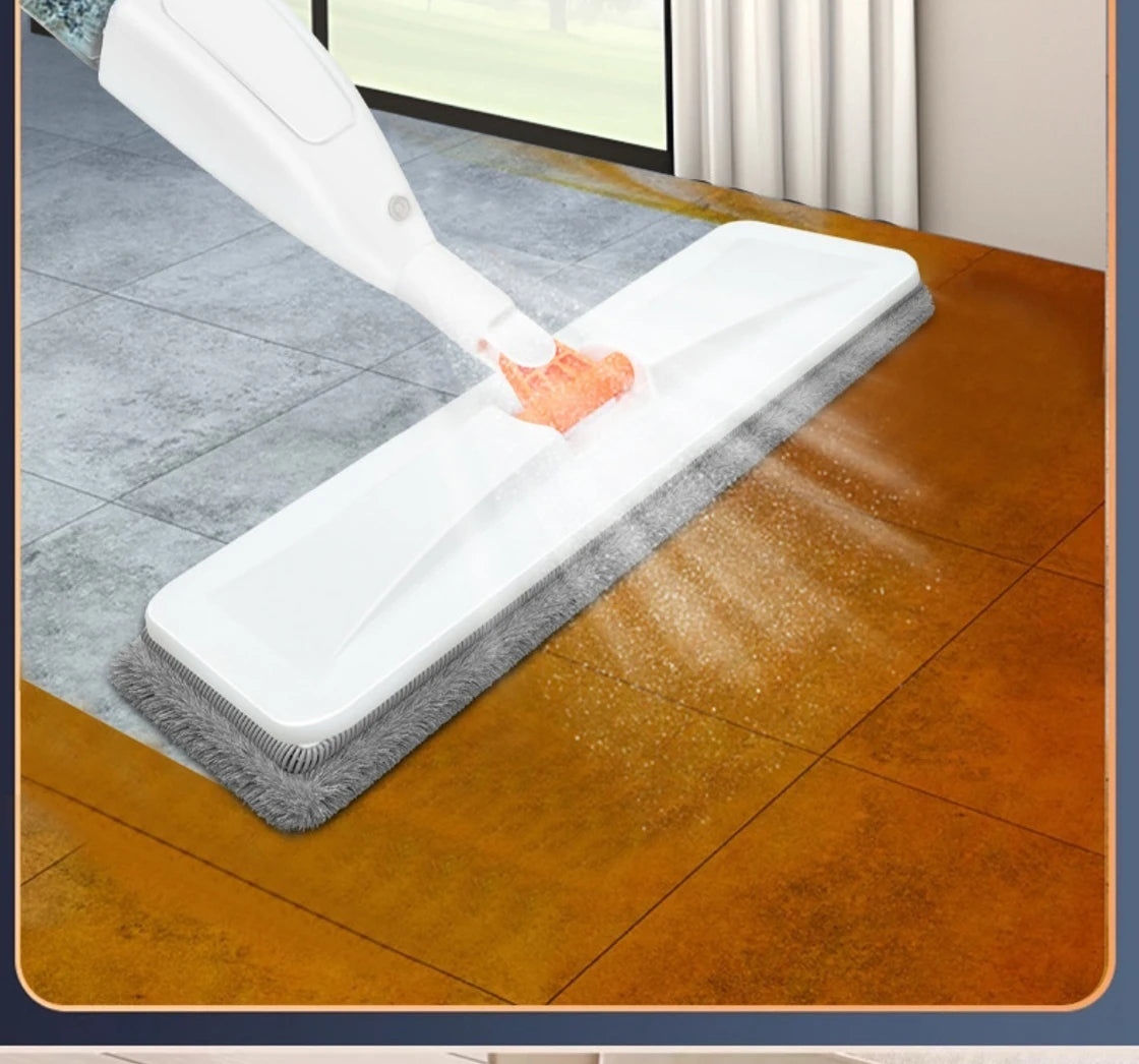 New Large Household Spray Mop With Replaceable Microfiber
