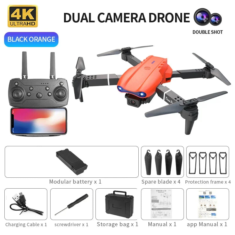 E99pro K3 Foldable Mini Drone - 4K HD