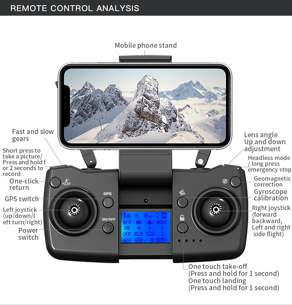LYZRC L900 PRO SE 4K Professional HD Dual