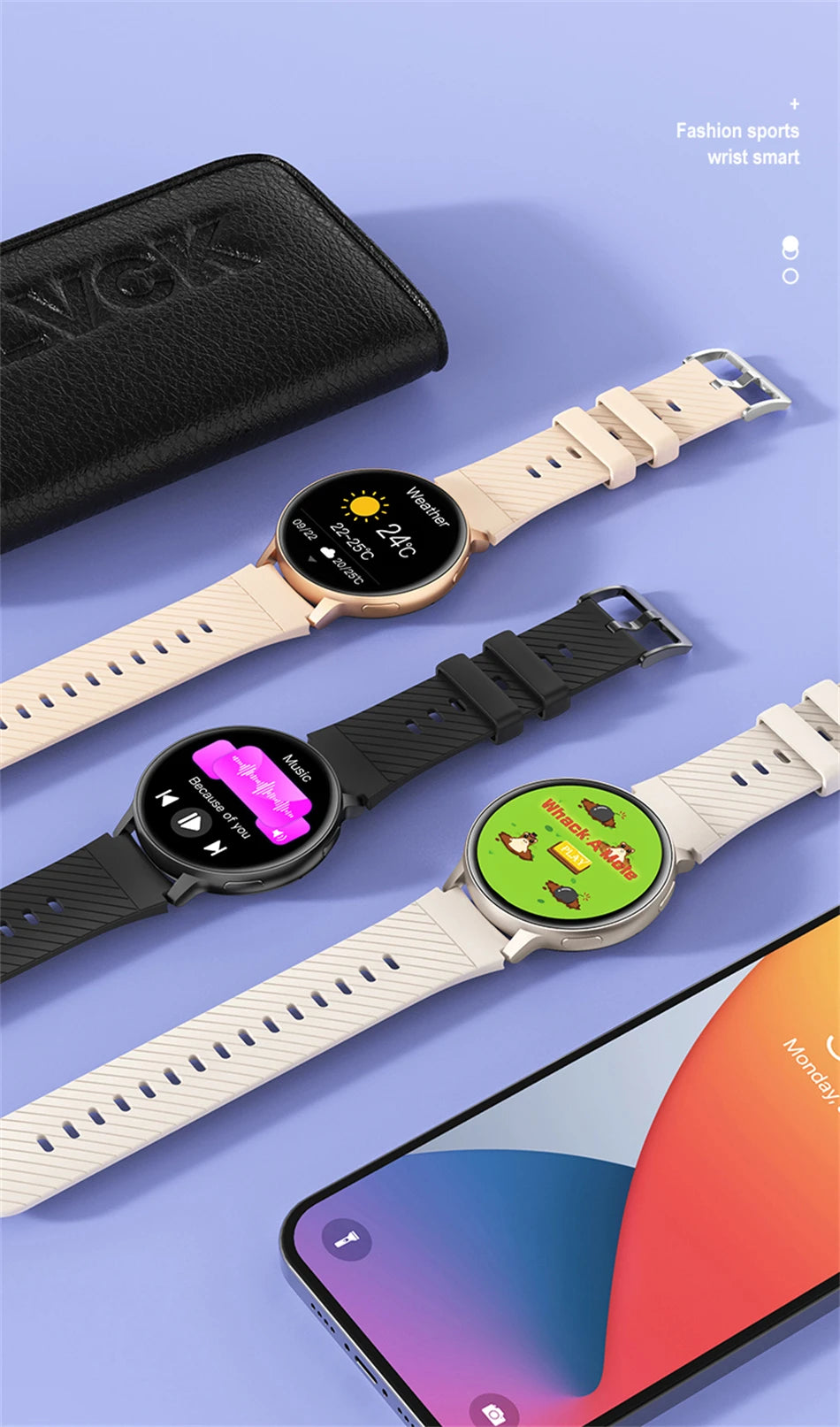 LIGE 2025 Smart Watch Women Bluetooth Call Custom