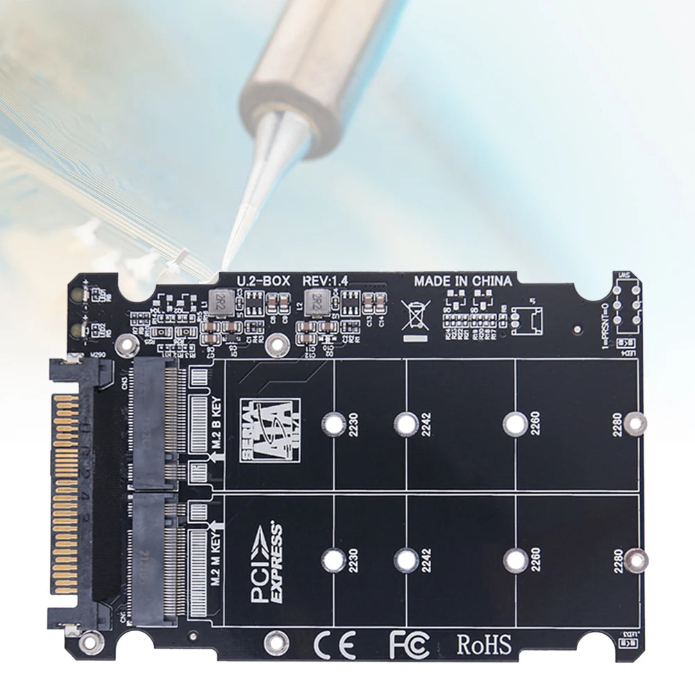 M.2 SSD to U.2 Adapter Card M.2 NVMe