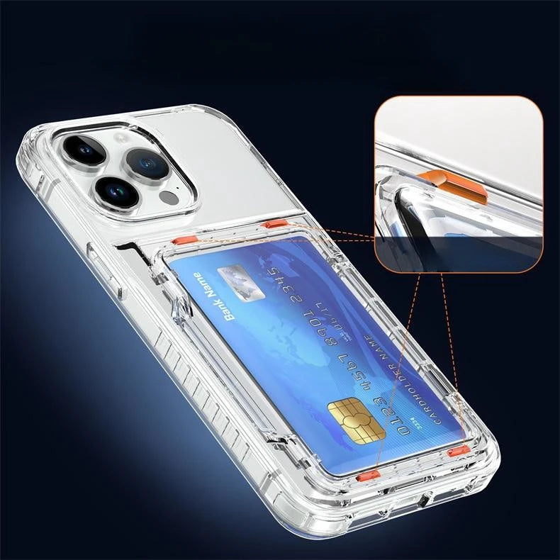Card Holder Phone case For iPhone 15 14