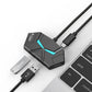 0.6CM/1.2M HUB 7-port Compatible USB2.0 Expansion Splitter Laptop