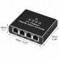 MZX 1-in-4-out 1000M Gigabit Network Hub Switch RJ45