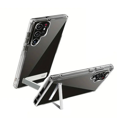 UYUXIO Kickstand Clear Mobile Phone Case for Samsung