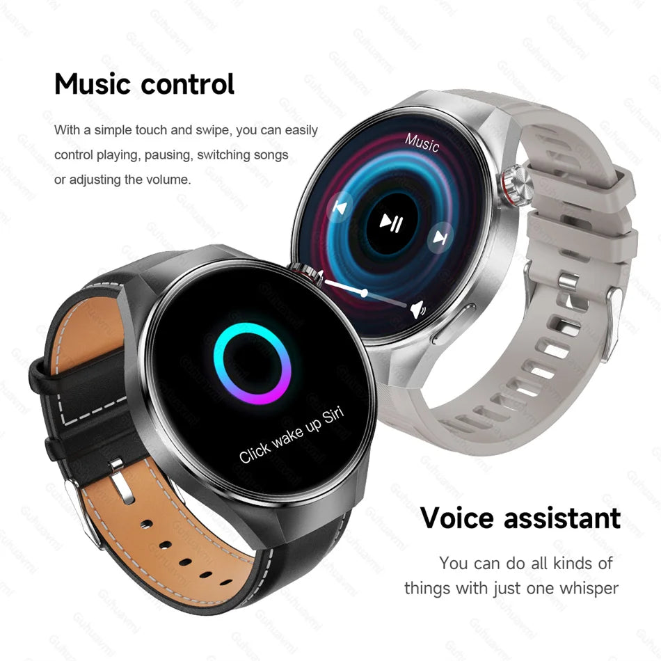 2025 True AMOLED Smart Watch Full touch Screen