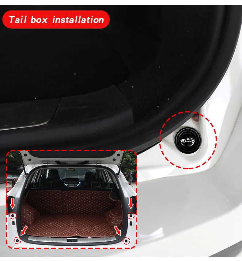 Car Trunk Sound Insulation Shock Absorbing Gasket Shockproof