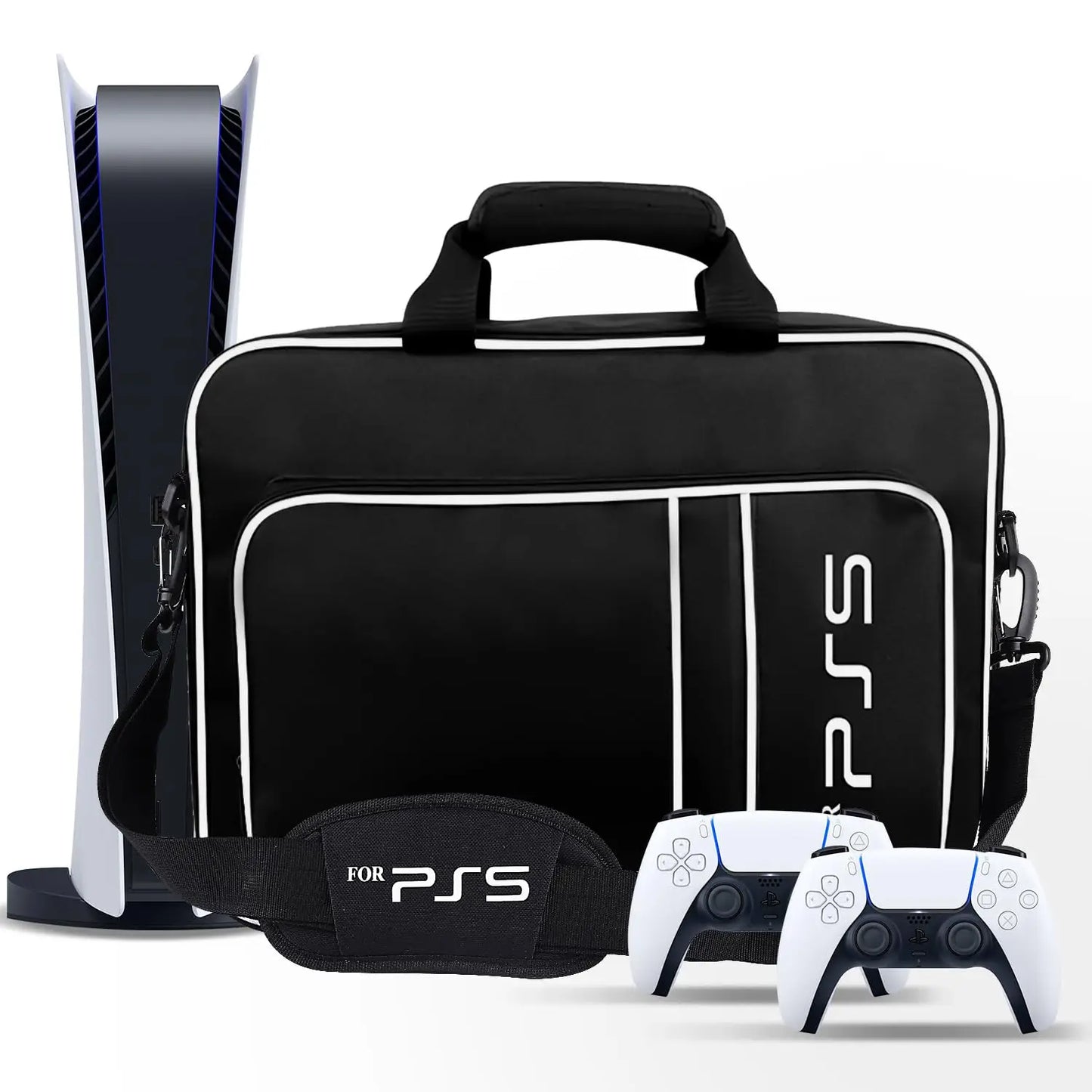 Travel Case for PS5 Protective Case Bag Suitable for PS5 Disc/Digital