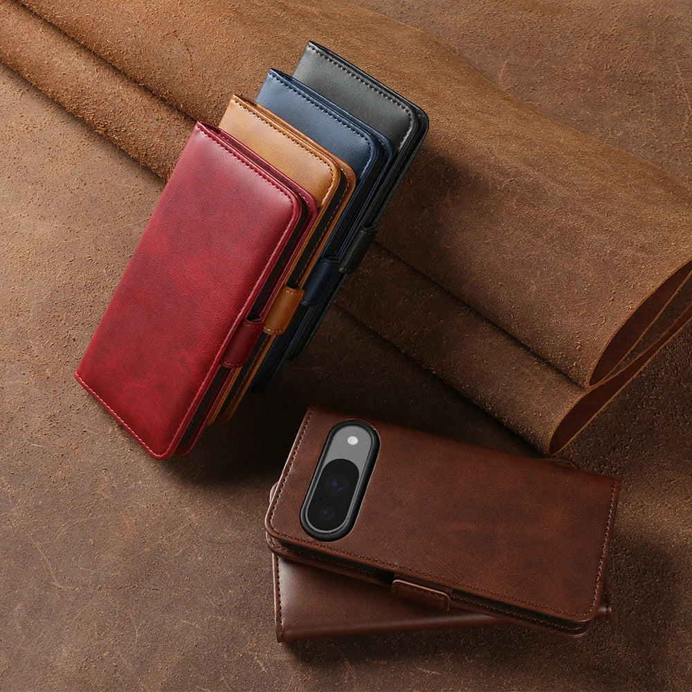 Luxury Leather Phone Case For Google Pixel 9