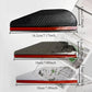 2PCS Car Rearview Mirror Rain Eyebrow Carbon Fiber