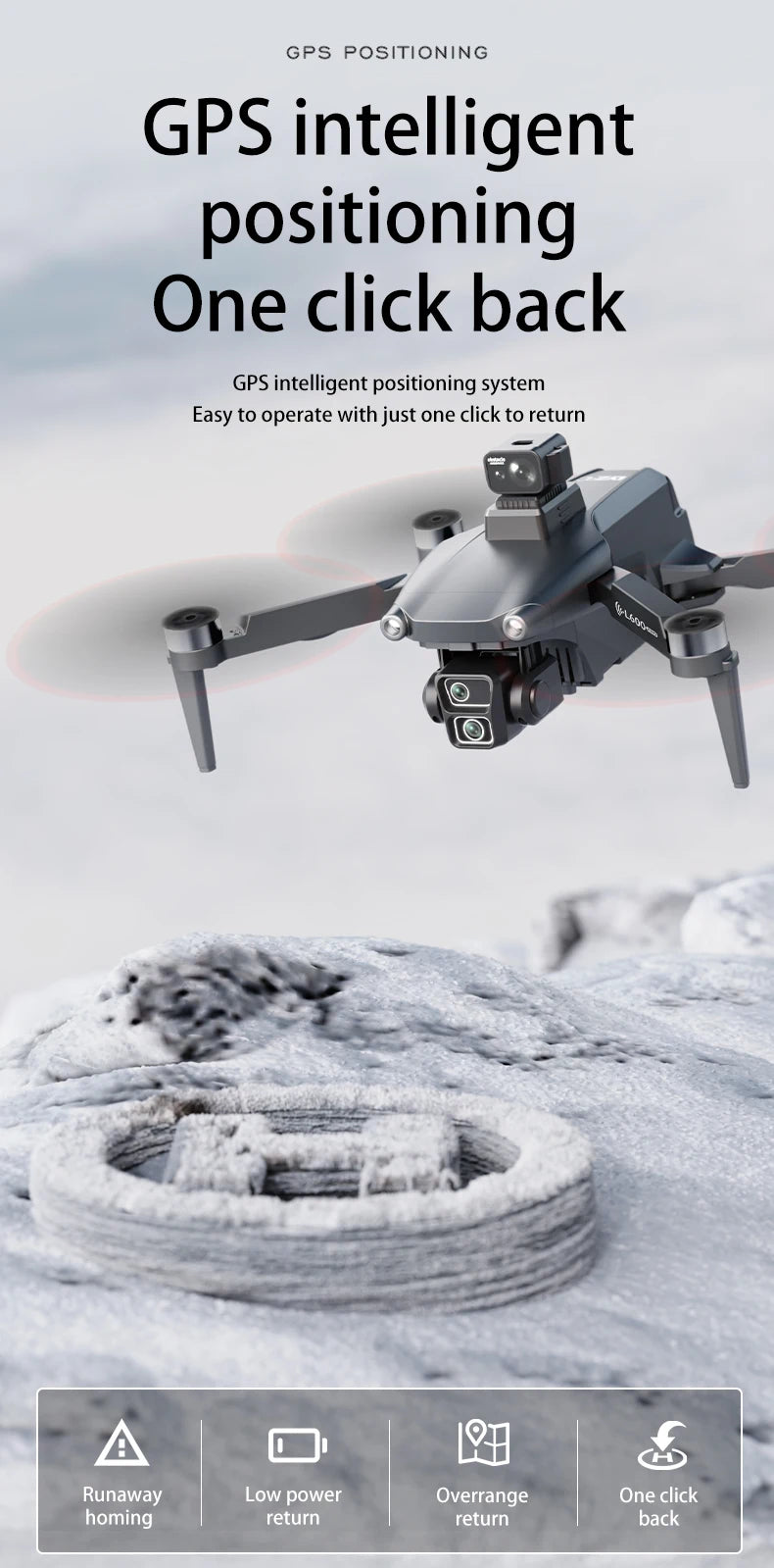 L600-1PRO MAX GPS Professional Drone With 4K HD