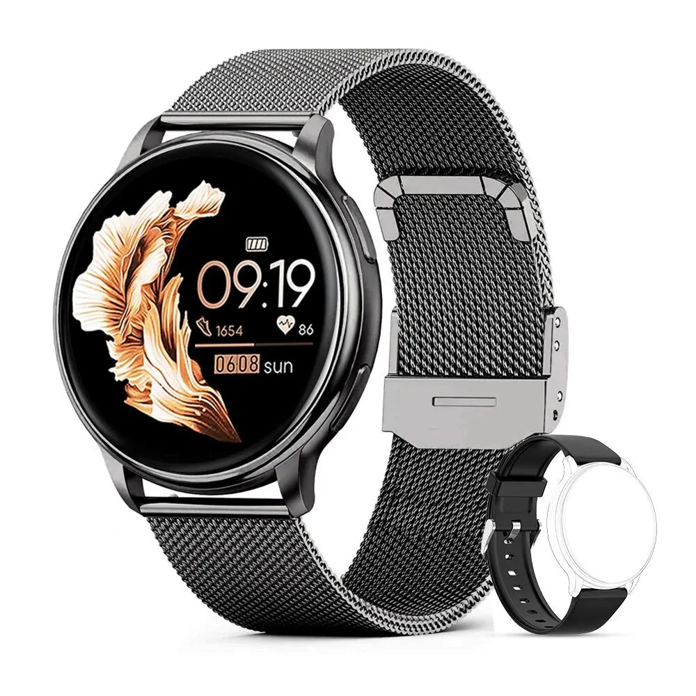 MEVADEN Bluetooth Call Smart Watch Women Custom Dial