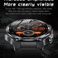 LIGE New Men Smart Watch Bluetooth Calling 800mAh