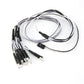 RC LED Light Kit Headlamps for 1/10 1/8