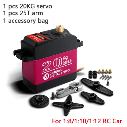 1X Waterproof Servo 20Kg 25Kg 30Kg 35Kg 40Kg