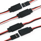 10pcs 100mm/150mm/200mm/300mm/500mm RC Servo Extension Cord Cable Wire