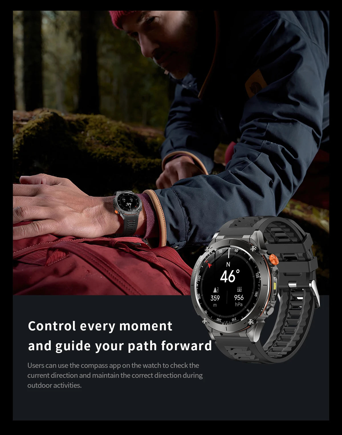 2025 New Smart Watch Men 1000mAh Large Capacity
