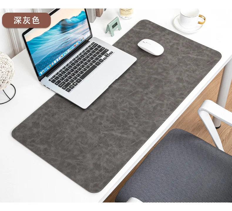 Desk Pad Waterproof PU Mouse Pad Desk Mat