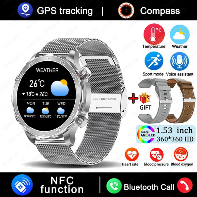 2025 New Bluetooth Call Smart Watch Men For