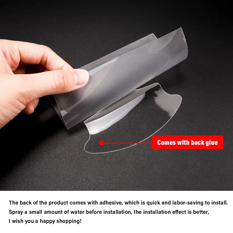 Car Door Handle Cup Protector Stickers Protection Film