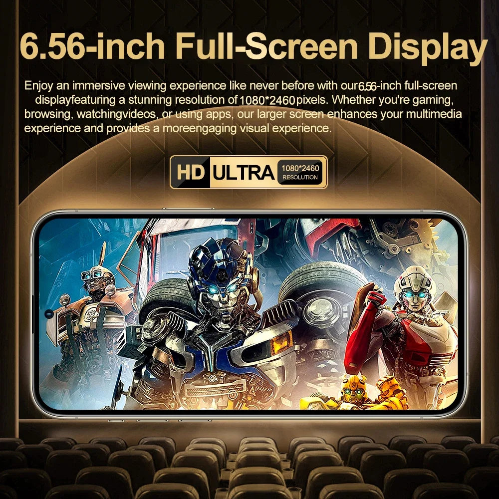 FUFFI X7 Pro Smartphones Cellphone Android 14 6.56