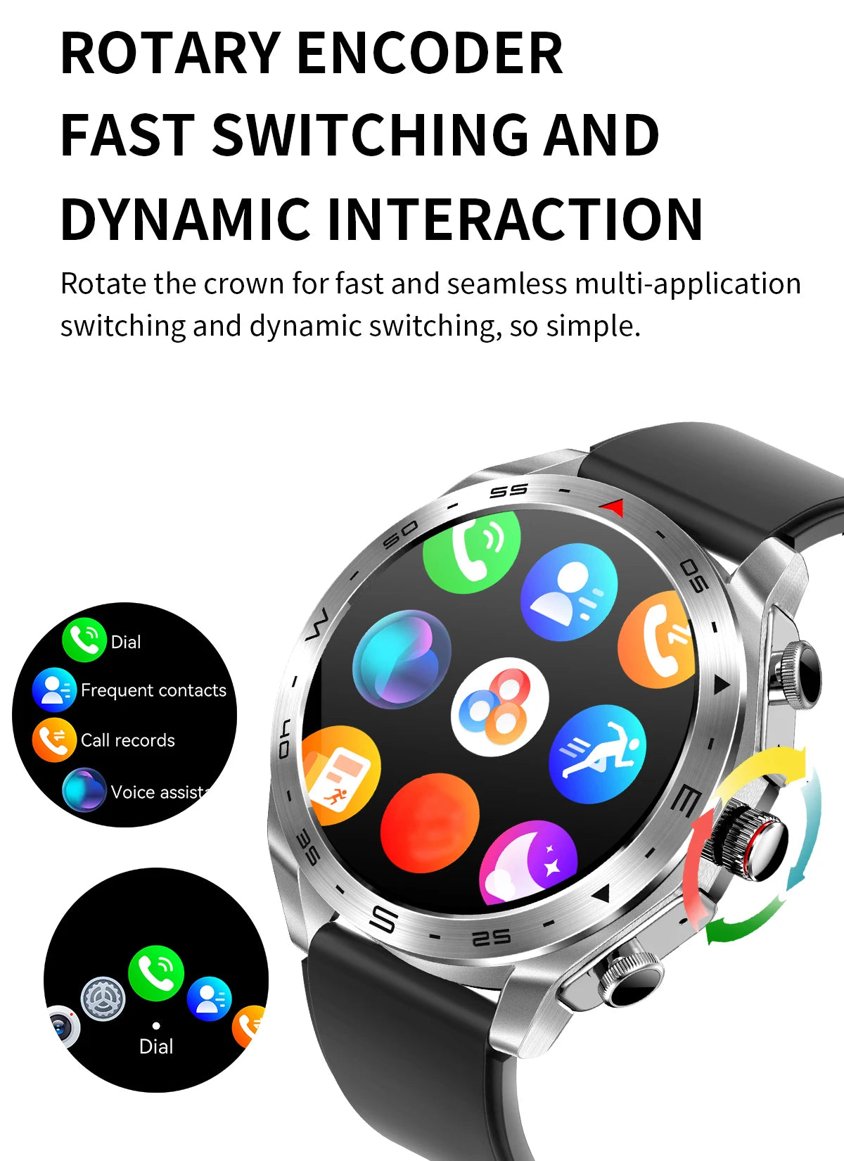 2024 New Smart Watch TWS 2-in-1 Bluetooth Earphones