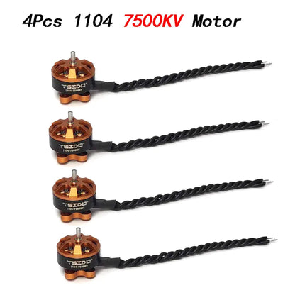 4Pcs YSIDO 1104 7500KV 8600KV Brushless Motor for