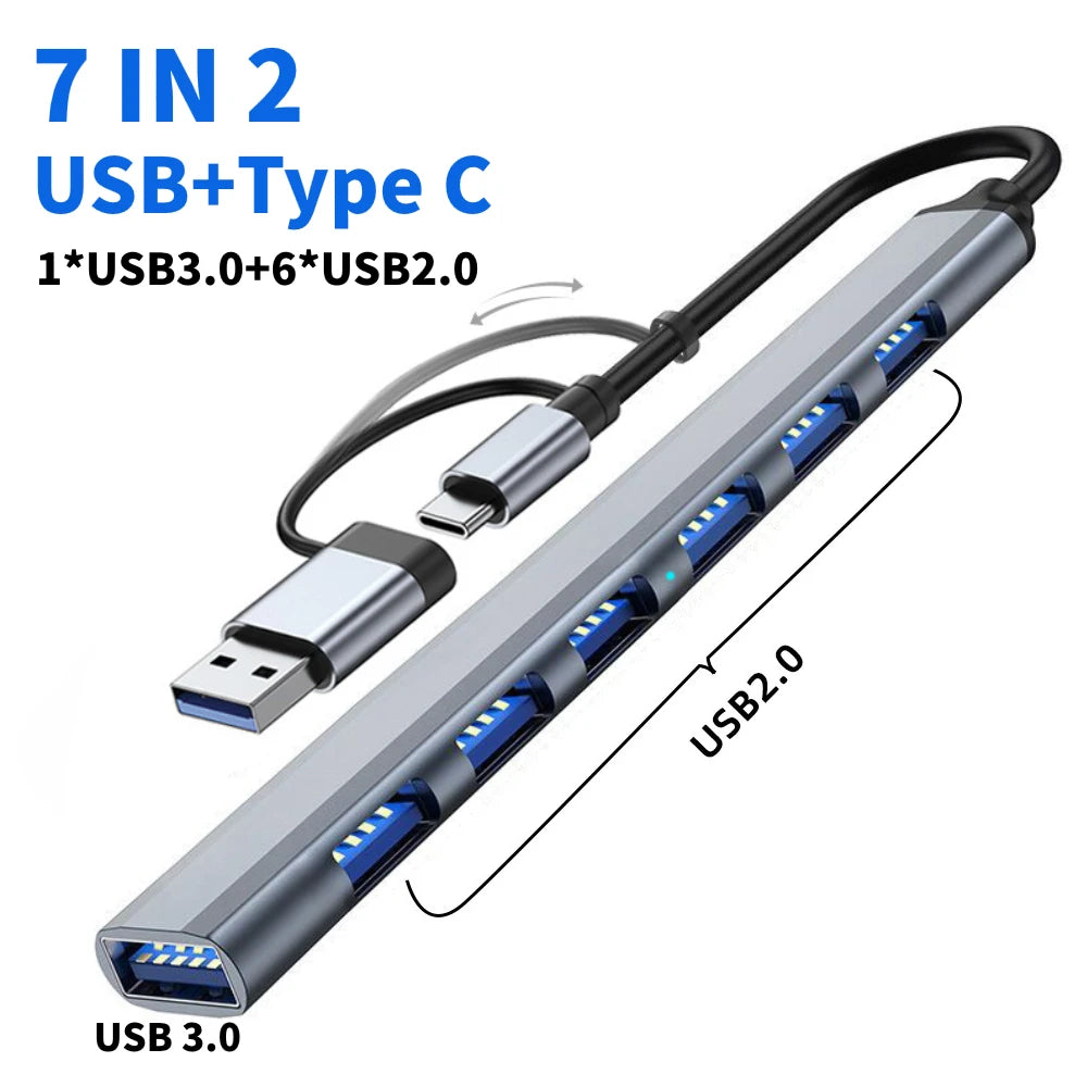 USB 3.0 Type C Adapter Docking Ststion USB