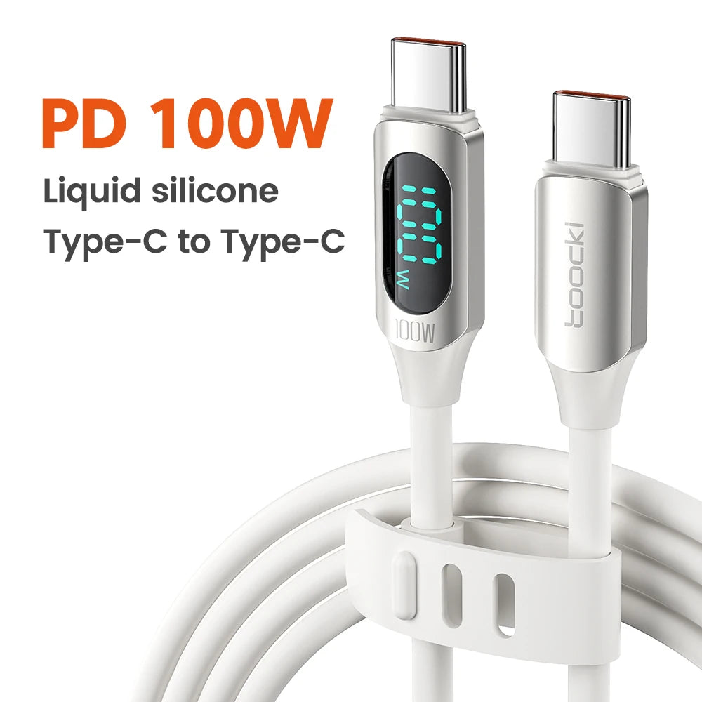 Toocki 100W Type C to Type C Cable