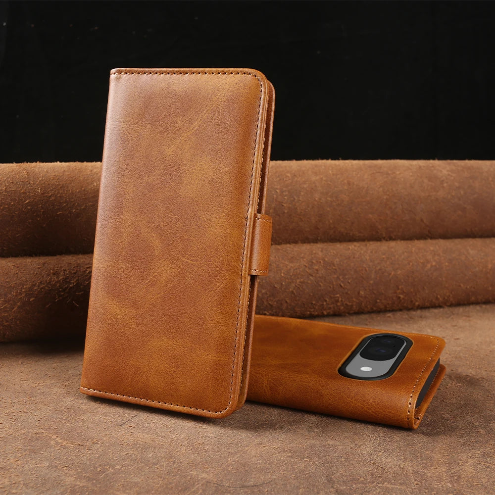 Luxury Leather Phone Case For Google Pixel 9