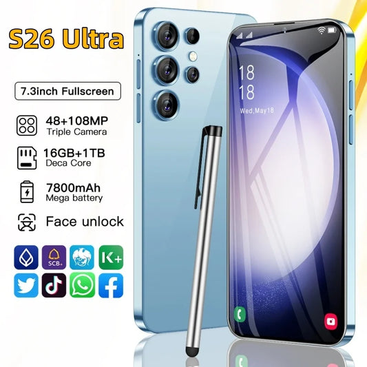 Screen Protector For S26 Ultra Mobile Phones 22GB+2TB