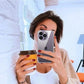 Luxury Shockproof Silicone Clear Phone Case For iPhone