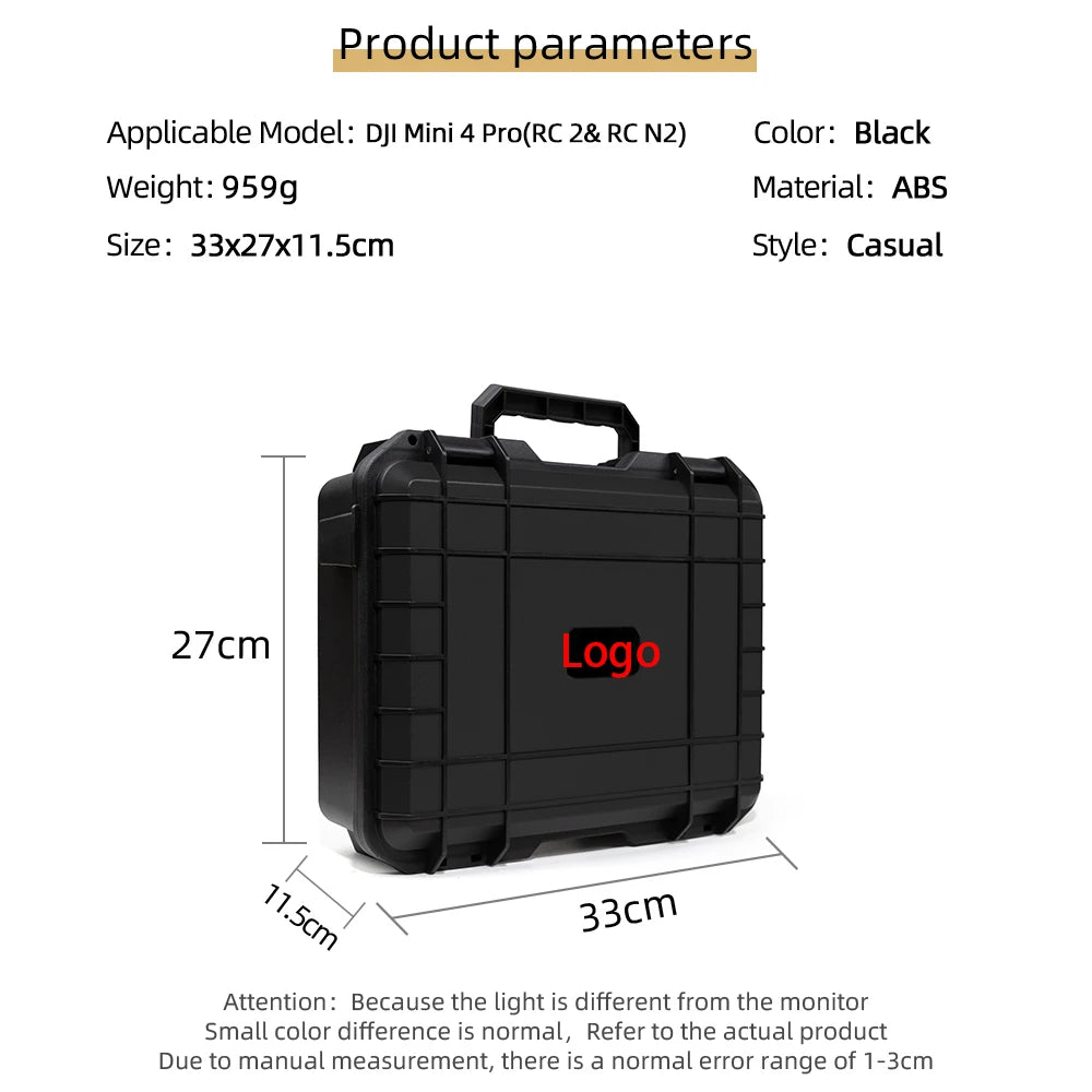 For DJI Mini 3/4Pro Case Mini 4 Pro