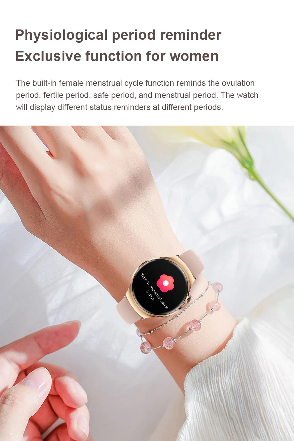2025 New Lady Fashion Smart Watch women AMOLED